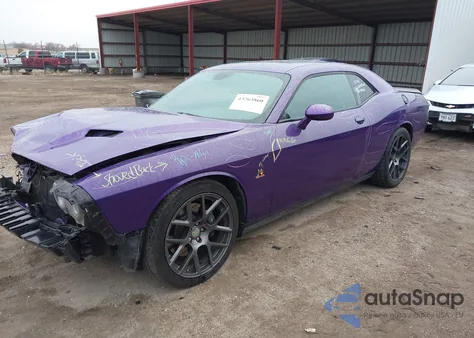 2016 Dodge Challenger R/T Scat Pack z USA, uszkodzony, nr VIN 2C3CDZFJ5GH143168